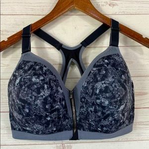 Maidenforn zip front racer back 38dd